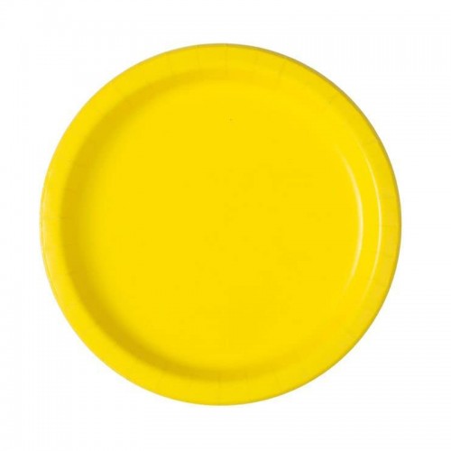 Pratos Amarelo Neon|18cm